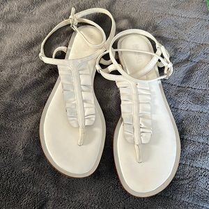 Michael Kors Ruffled Sandals, 7M